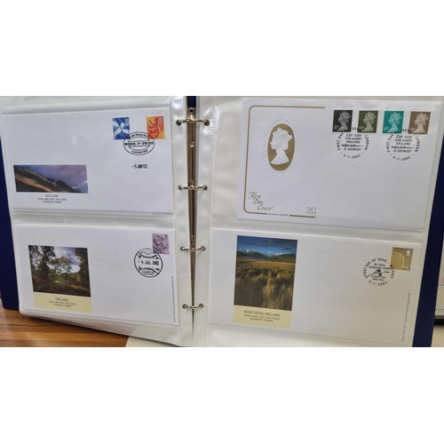 1456 - 1950s-2008 FDC COLLECTION: Three cartons housing several cover albums with the range og modern FDCs ... 