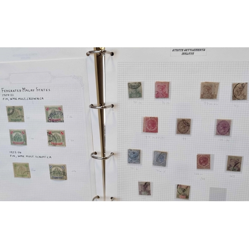 883 - LARGE QV-MODERN QEII ACCUMULATION: Collection in 6 stockbooks, 1 binder and loose leaves. Useful min... 