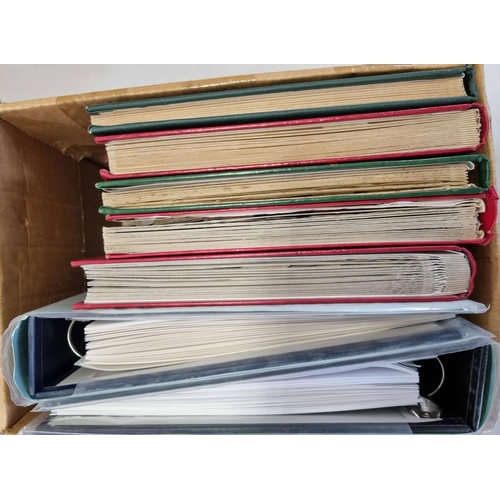 38 - FAR EAST - HONG KONG, SINGAPORE & MALAYSIA: Carton housing qty of stock books & binders with mint & ... 