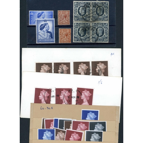 425 - MOSTLY QEII ACCUMULATION - in two cartons. The earlier inc. KGV 1½d brown PENCF mounted mint and KGV... 