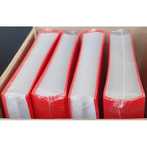 84 - NEW COMPASS 64-PAGE STOCK BOOKS: Red, all shrink-wrapped and unopened.  (4 items)