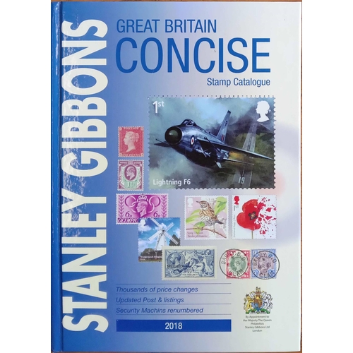 99 - SG STAMPS OF THE WORLD 2017 vols. 1-6 in v. good condition. Plus 'SG GB Concise 2018',  'SG Commonwe... 