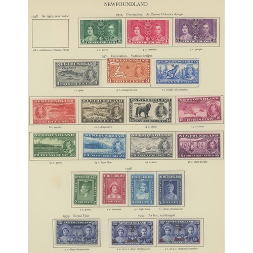 21 - KGVI MINT COLLECTION: Range of mounted mint sets/part sets inc. Bahamas, Dominica, Eritrea, Gold Coa... 