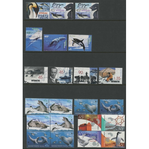 268 - 1957-2007 MINT & USED COLLECTION: Collection of modern mint & used sets on stock sheets. Great thema... 