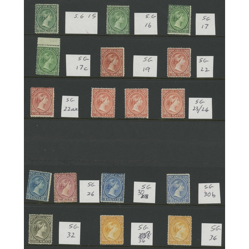 383 - QV TO QEII MINT COLLECTION ON HAGNER SHEETS: Binder housing an almost exclusively mint collection. I... 