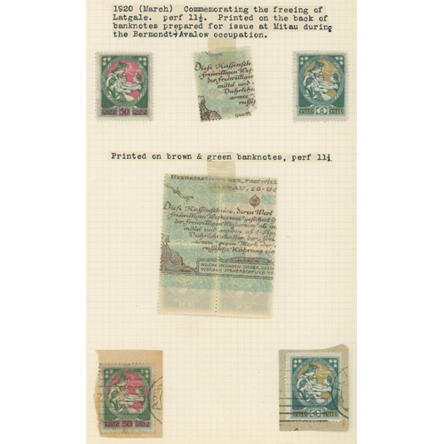 48 - ESTONIA, LATVIA & POLAND: Two albums, one containing a 1919-39 mainly used collection of both Estoni... 