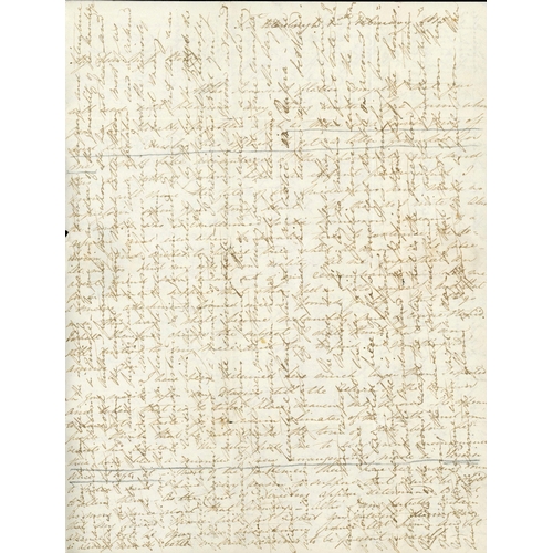 489 - BRITISH MISSION IN PERSIA - LETTER FROM MEDICAL OFFICER IN ST. PETERSBURG EN ROUTE BACK TO G.B.; Fin... 