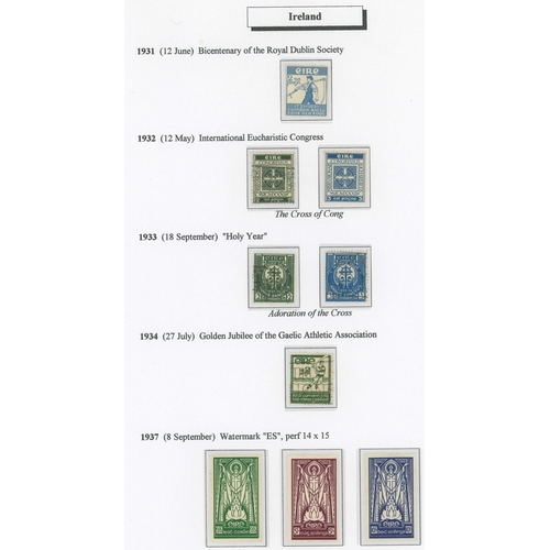 494 - 1922-1970 MINT & USED COLLECTION: Superb collection in binder, attractively presented on display pag... 