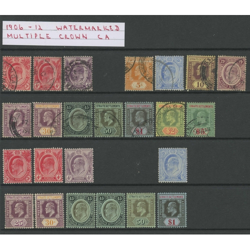 525 - 1902-12 KEVII MINT AND USED SELECTION inc. mint 1902-04 1c (2), 3c, 8c, 10c (2), 25c (2), 30c, 50c (... 