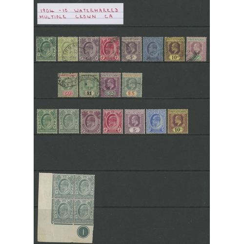 525 - 1902-12 KEVII MINT AND USED SELECTION inc. mint 1902-04 1c (2), 3c, 8c, 10c (2), 25c (2), 30c, 50c (... 