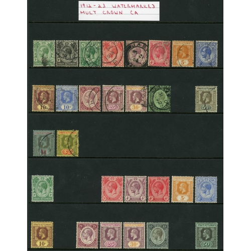 526 - 1912-35 KGV MINT AND USED SELECTION inc. mint 1912-23 1c, 3c to 10c, 21c to 45c & 50c 1921-33 1c to ... 