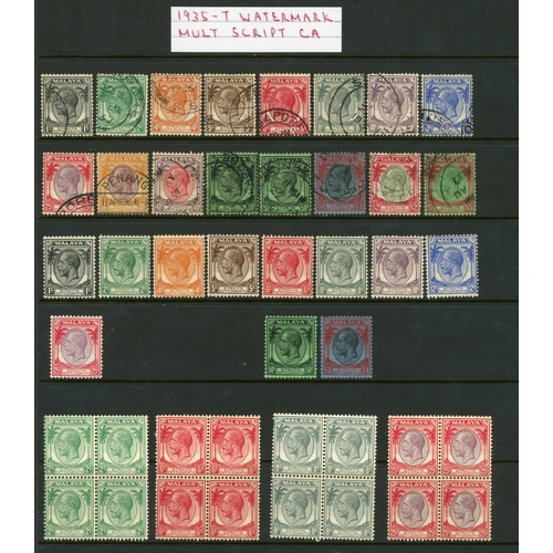 526 - 1912-35 KGV MINT AND USED SELECTION inc. mint 1912-23 1c, 3c to 10c, 21c to 45c & 50c 1921-33 1c to ... 