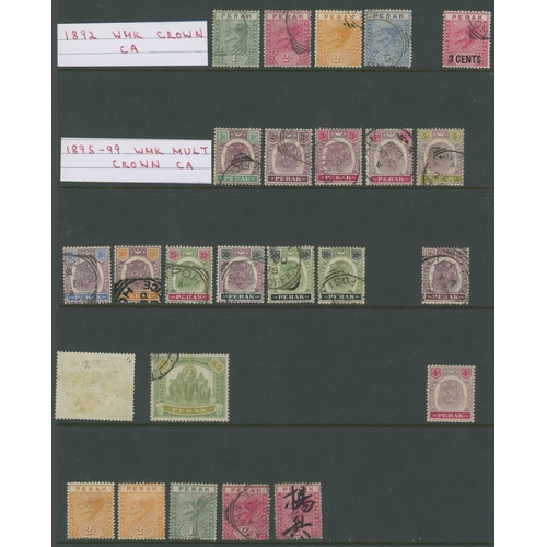 536 - 1880-1965 MINT AND USED COLLECTION inc. used 1884-91 various types of surcharges on the 2c rose of S... 