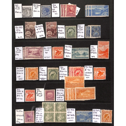 571 - QV TO KGV MINT RANGES: Includes most values from 1898 first pictorial set to 2/- & 5/-, SG 258/259, ... 