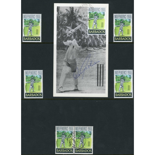 58 - CRICKET - AN EXCEPTIONAL COLLECTION CELEBRATING THIS INTERNATIONAL SPORT: c.1973-2011 collection of ... 