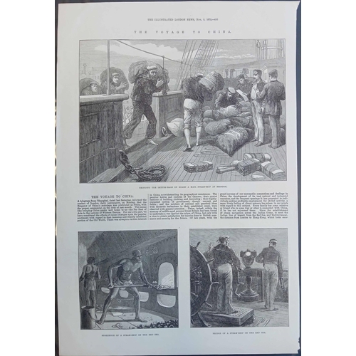 69 - ILLUSTRATED LONDON NEWS (2): Two very large and heavy A2 sized padded binders with plastic pockets c... 