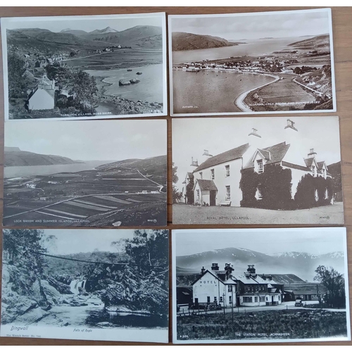 181 - ** N.W. SCOTLAND 1900s-1940s: Argyllshire (c.60), Inverness-shire (c.30), Ross & Cromarty (c.15), We... 