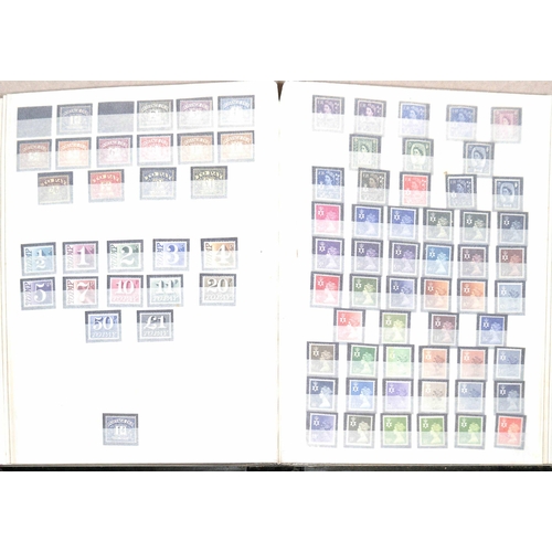 195 - MINT DECIMAL SPECIAL ISSUES & DEFINITIVES: Large stock book with the unmounted mint collection of sp... 