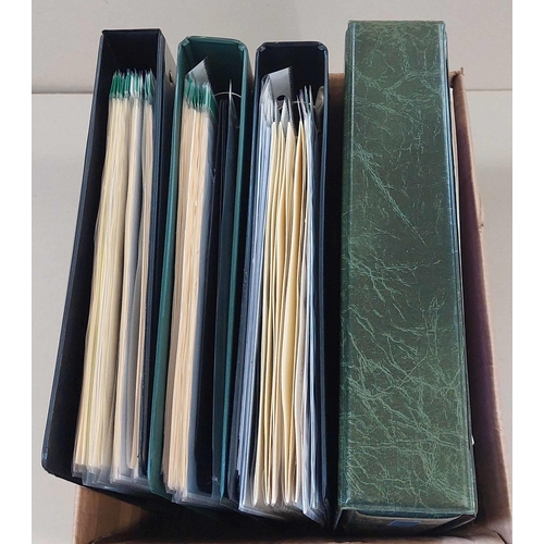 281 - 19th/20th CENTURY MAIL COLLECTION; Range in binders (4) in carton inc. 1799/1828 E's to Scotland or ... 