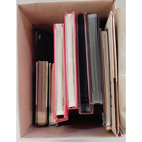 31 - COMMONWEALTH COLLECTIONS, ETC.: Carton housing several stock books with single country, duplicated, ... 