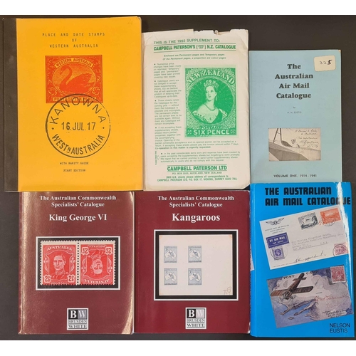 419 - RANGE: A magazine file containing a set of publications on stamps & postal history inc. 'The Austral... 