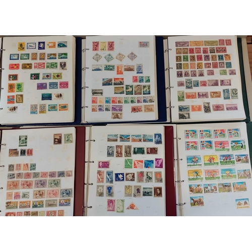 46 - FOREIGN P-Y COLLECTIONS: Twelve binders plus some loose pages (Thailand collection) with early to mo... 