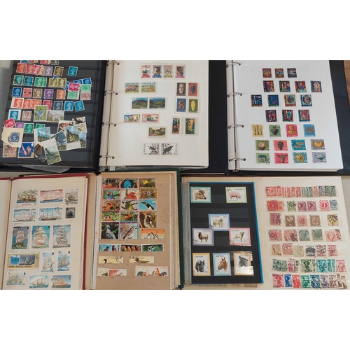 8 - FOREIGN COUNTRIES COLLECTIONS: Three cartons housing c.26 albums, binders & stock books with mostly ... 