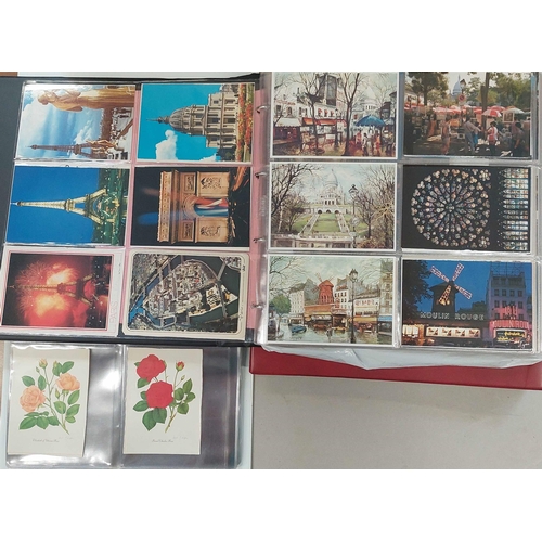 98 - EUROPE: Two very large well-filled 6-up albums plus a smaller almost empty album, containing a mixtu... 