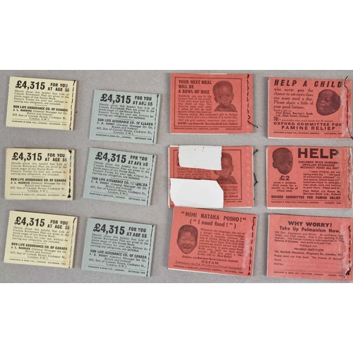 1336 - 1960s 2/- and 3/- WILDING BOOKLETS: Range of 3/- booklets (6, varying condition) from March 1960 to ... 