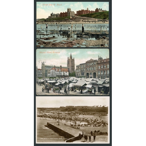 137 - NORFOLK: 1900s-1950s in slip-in photo album. Mixture of used and unused, colour and B&W inc.RP, most... 