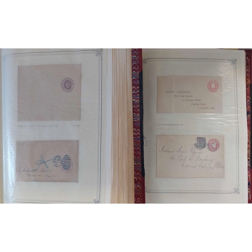 1496 - TWO LARGE VOLUMES CONTAINING THE QV TO KGVI COLLECTION:1842-1950 The mint and used collection inc. a... 