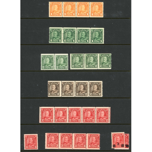 231 - 1917-49 MINT COLLECTION inc. 1927 1c to 12c (3c poor); 1927 5c to 20 pairs; 1928-29 1c to $1; 1930-3... 