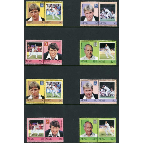 35 - CRICKET - COLLECTION OF STAMPS AND COVERS OF THE CRICKET PLAYING NATIONS: 1973-2009 collection of co... 