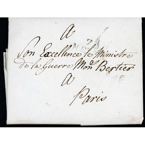 57 - ** NAPOLEONIC WARS - LETTERS FROM ENGLISH P.O.W.'s TO FRENCH OFFICIALS REQUESTING RELEASE; Very fine... 