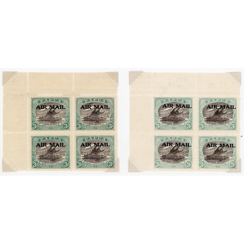 634 - 1929-30 AIR MAIL ISSUES: Mainly mint collection inc. 1929 Harrison 3d, Ash 3d imprint strip of three... 