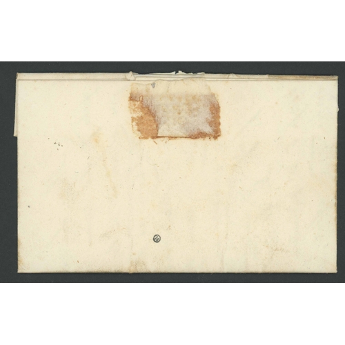 691 - 1834 HIERRO TO OROTAVA, PUERTO DE LA CRUZ:  1834 EL from Hierro (a scarce origin) to 