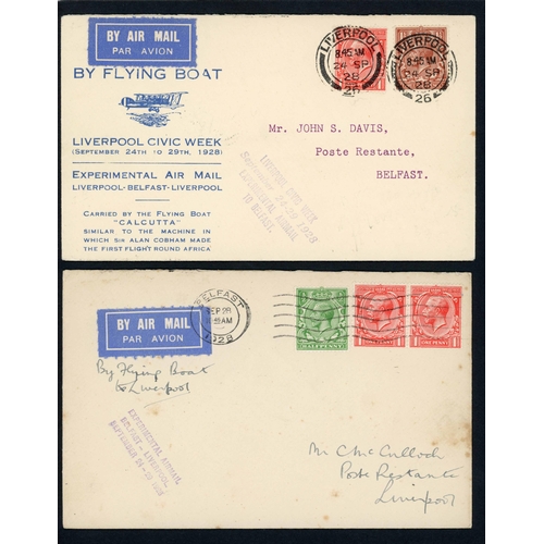 76 - IMPERIAL AIRWAYS - NORTH ATLANTIC SERVICE: 1928-40 exceptional collection of covers inc. 24 Sept. 19... 