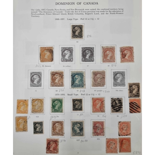 202 - EARLY TO MODERN MAINLY USED COLLECTION in an SG printed album. Also two other binders with similar t... 