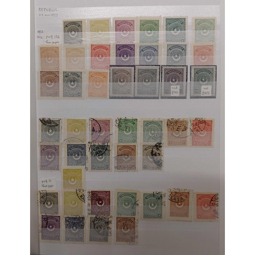 752 - VERY FINE, EARLY TO c.1930 COLLECTION: Stock book with 1863-1930 mint & used collection. Well organi... 