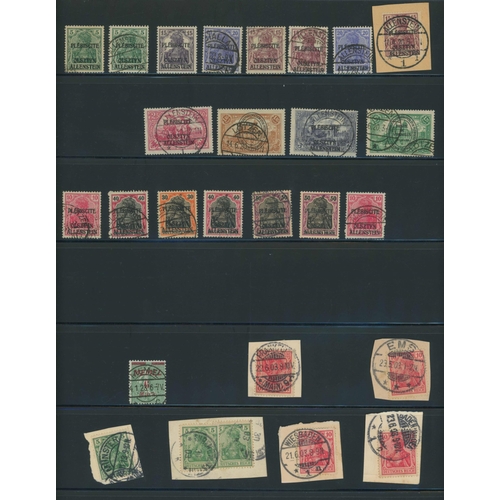 378 - 1872-1932 MINT & USED COLLECTION: Large black binder with Hagner-style pages holding a collection co... 