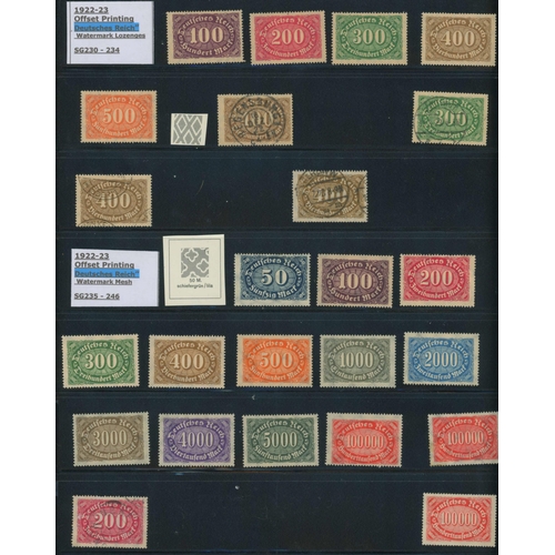 378 - 1872-1932 MINT & USED COLLECTION: Large black binder with Hagner-style pages holding a collection co... 