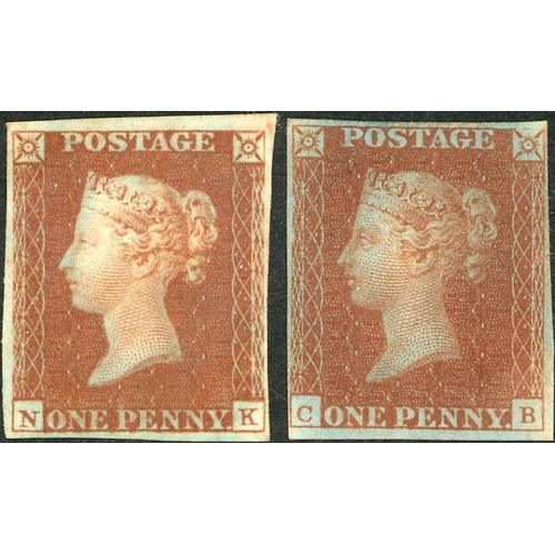 1097 - PLATE 15 - CB - MINT - fine four margins and small part gum. Also NK plate 20, no gum and looks unus... 