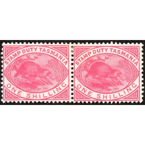 562 - 1880 PLATYPUS POSTAL FISCALS; Range with a mint, used and optd 'SPECIMEN' (6d reading up) sets plus ... 