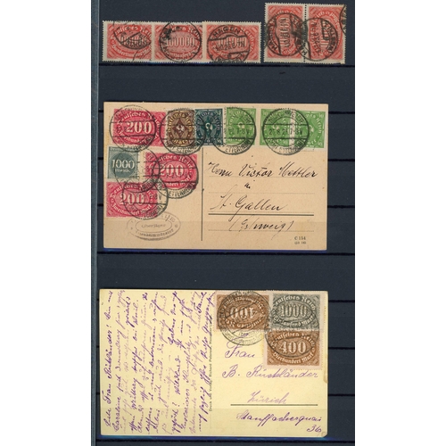 690 - MAINLY 1920s/30s COLLECTION: Two well-filled stockbooks containing a quantity of used ranges with so... 