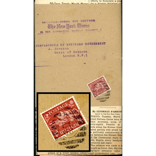 860 - MOSTLY QEII PERIOD MAIL IN TWO CARTONS - large range of instructional markings, taxed, returned, red... 