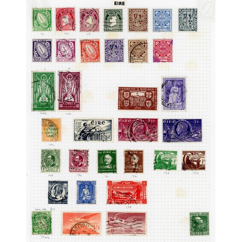 49 - KGVI USED COLLECTION ON ALBUM LEAVES: A-Z used ranges, mostly part sets and singles. Cat. c.£1,495 (... 