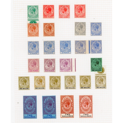 699 - MOUNTED MINT COLLECTION, QV-QEII: Album with the exclusively mint collection from QV ranges to 5p, K... 