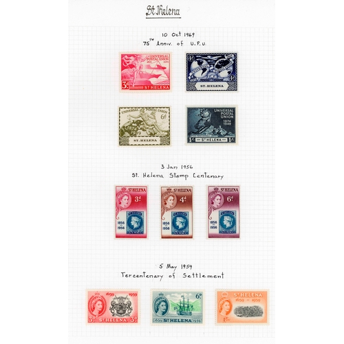 807 - QV TO QEII MOSTLY MINT COLLECTION: SG springback album with a range of mint & used QV types from SG ... 