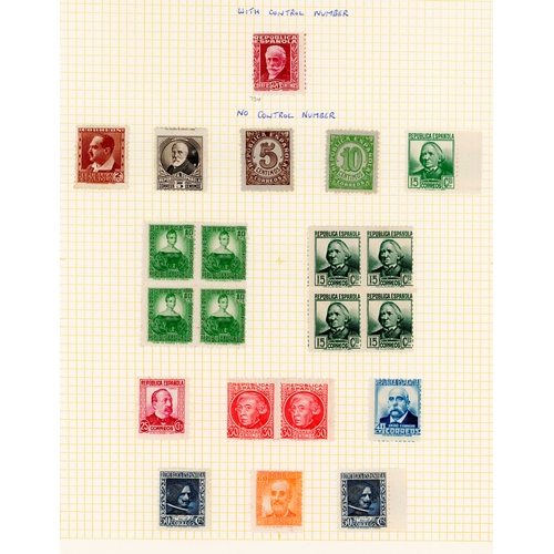 824 - EARLY TO MIDDLE PERIOD MINT COLLECTION: Album holding a selection of singles, sets and part sets fro... 