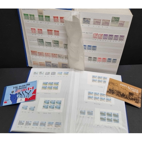 313 - COMPLETE MINT AND USED SETS: A large carton and small box holding an FDC album (1971-1979), an album... 